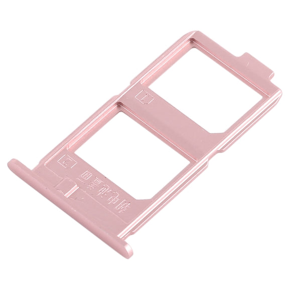 For Vivo X7 Plus 2 x SIM Card Tray (Rose Gold)