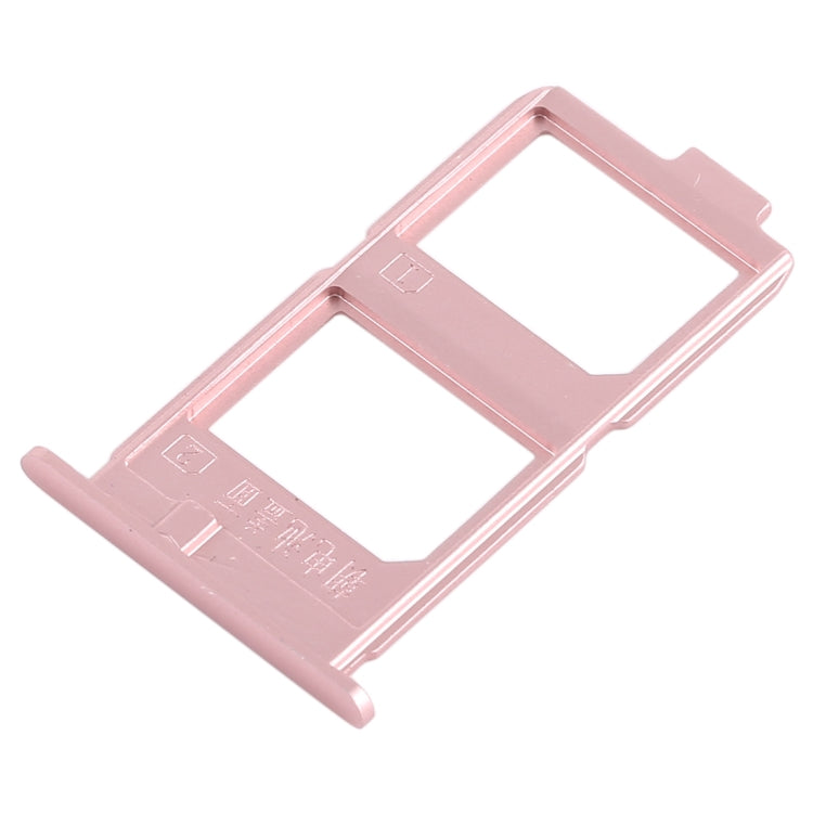 For Vivo X7 Plus 2 x SIM Card Tray (Rose Gold)
