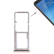 For Vivo Y75 2 x SIM Card Tray + Micro SD Card Tray (Gold) - Card Socket by PMc TechLife | Online Shopping South Africa | PMc TechLife | Buy Now Pay Later Mobicred