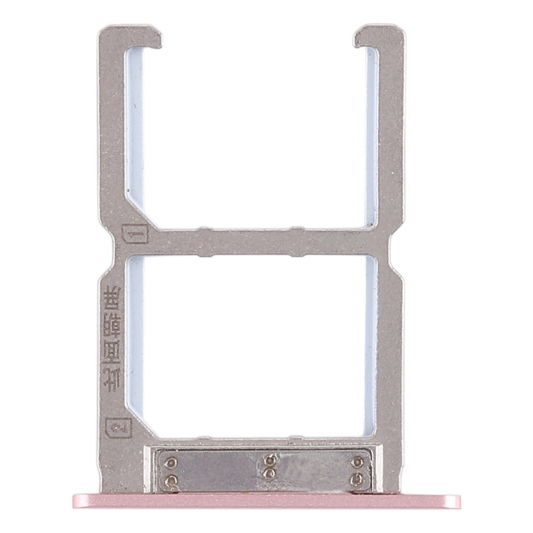 For Vivo X6S 2 x SIM Card Tray (Rose Gold)