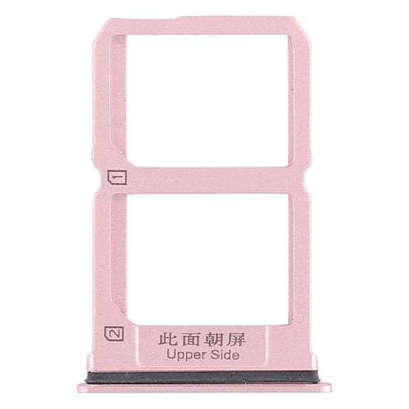 For Vivo X9i 2 x SIM Card Tray (Rose Gold)