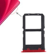 For Vivo X23 2 x SIM Card Tray (Red) - Card Tray by PMc TechLife | Online Shopping South Africa | PMc TechLife | Buy Now Pay Later Mobicred
