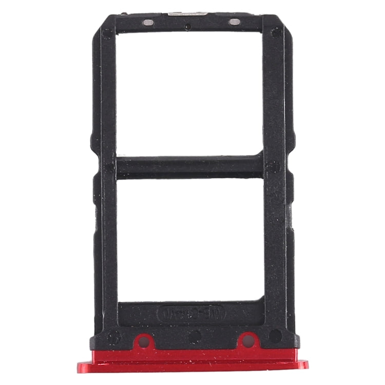 For Vivo X23 2 x SIM Card Tray (Red)