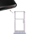 SIM Card Tray + SIM Card Tray / Micro SD Card Tray for Xiaomi Redmi Note 6 Pro (Blue) - Card Tray by PMc TechLife | Online Shopping South Africa | PMc TechLife | Buy Now Pay Later Mobicred