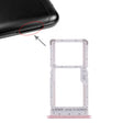 SIM Card Tray + SIM Card Tray / Micro SD Card Tray for Xiaomi Redmi Note 6 Pro (Rose Gold) - Card Tray by PMc TechLife | Online Shopping South Africa | PMc TechLife | Buy Now Pay Later Mobicred