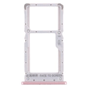 SIM Card Tray + SIM Card Tray / Micro SD Card Tray for Xiaomi Redmi Note 6 Pro (Rose Gold)