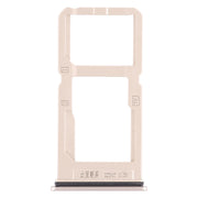For Vivo X20 Plus SIM Card Tray + SIM Card Tray / Micro SD Card Tray (Gold)