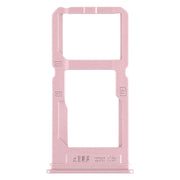 For Vivo X20 Plus SIM Card Tray + SIM Card Tray / Micro SD Card Tray (Rose Gold)