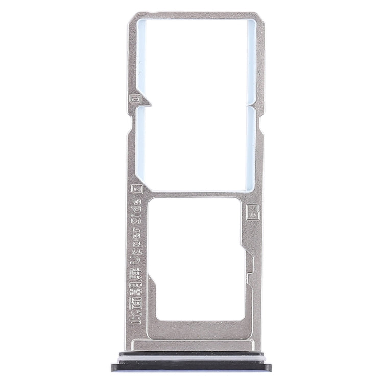 For Vivo Z1 2 x SIM Card Tray + Micro SD Card Tray (Blue)
