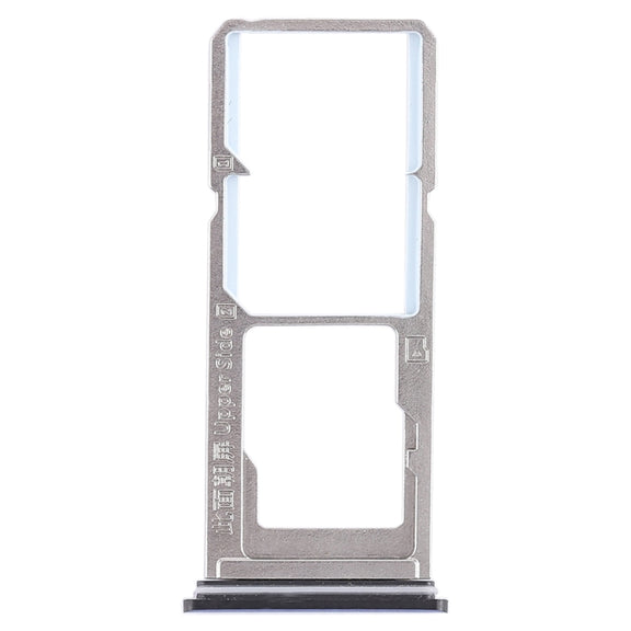For Vivo Z1 2 x SIM Card Tray + Micro SD Card Tray (Blue)