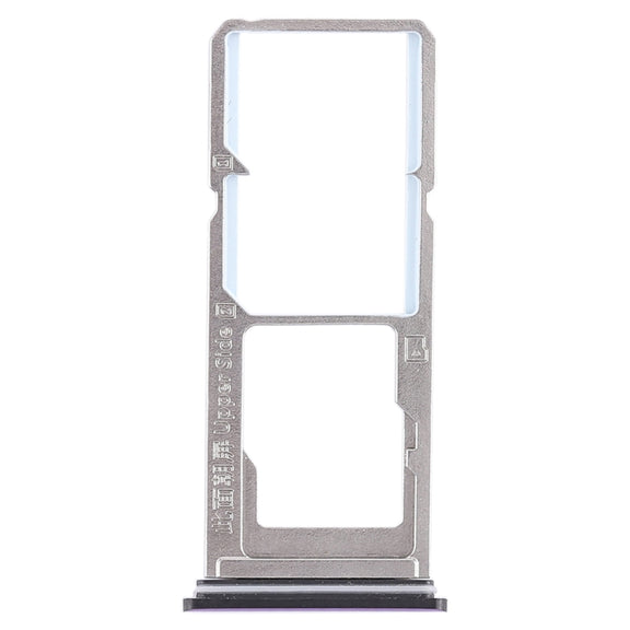 For Vivo Z1 2 x SIM Card Tray + Micro SD Card Tray (Purple)