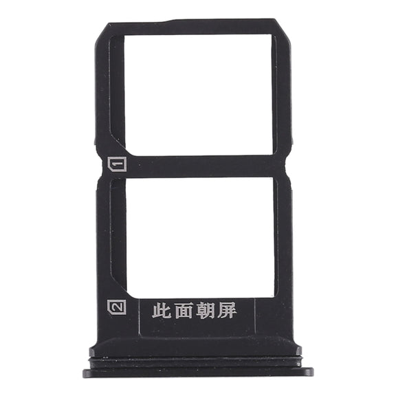 For Vivo X9s Plus 2 x SIM Card Tray (Black)