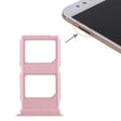 For Vivo X9 Plus 2 x SIM Card Tray (Rose Gold) - Card Socket by PMc TechLife | Online Shopping South Africa | PMc TechLife | Buy Now Pay Later Mobicred
