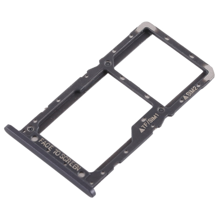 SIM Card Tray + SIM Card Tray / Micro SD Card Tray for Xiaomi Pocophone F1 (Black)