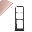 For Vivo Y71 2 x SIM Card Tray + Micro SD Card Tray (Black) - Card Socket by PMc TechLife | Online Shopping South Africa | PMc TechLife | Buy Now Pay Later Mobicred