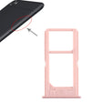 For Vivo Y55 2 x SIM Card Tray (Rose Gold) - Card Socket by PMc TechLife | Online Shopping South Africa | PMc TechLife | Buy Now Pay Later Mobicred