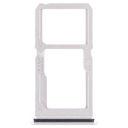 For Vivo X21i SIM Card Tray + SIM Card Tray / Micro SD Card Tray (Silver)