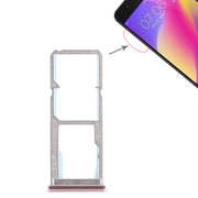 For Vivo Y69 2 x SIM Card Tray + Micro SD Card Tray (Rose Gold)