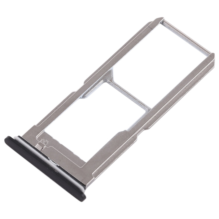 For Vivo Y67 SIM Card Tray + SIM Card Tray / Micro SD Card Tray (Black)