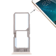 For Vivo Y67 SIM Card Tray + SIM Card Tray / Micro SD Card Tray (Gold)