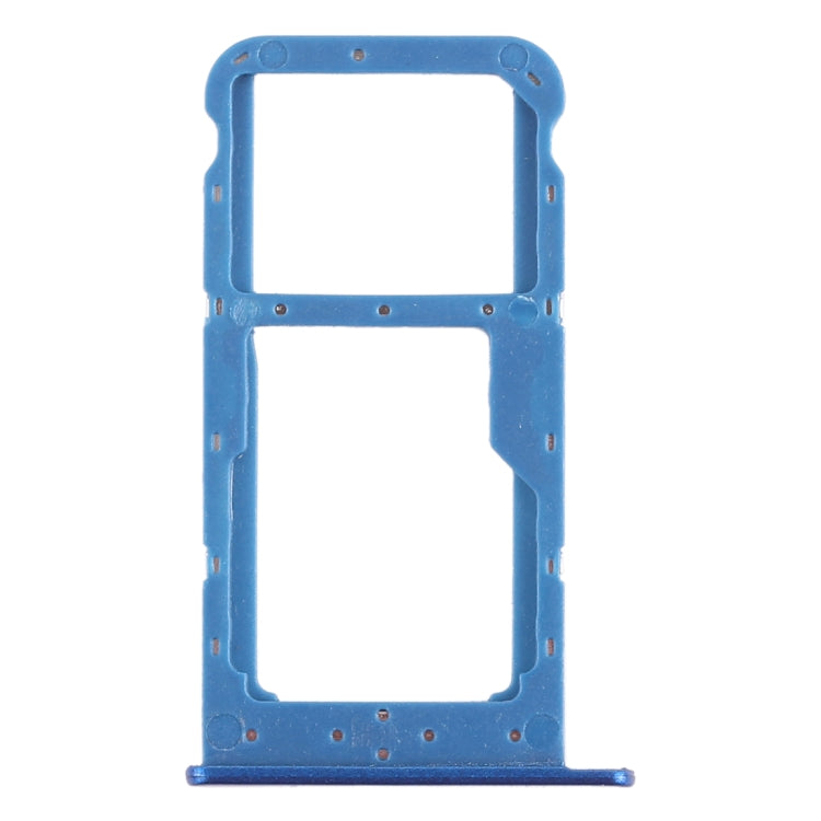 SIM Card Tray + SIM Card Tray / Micro SD Card Tray for Huawei Honor 9i (Blue)