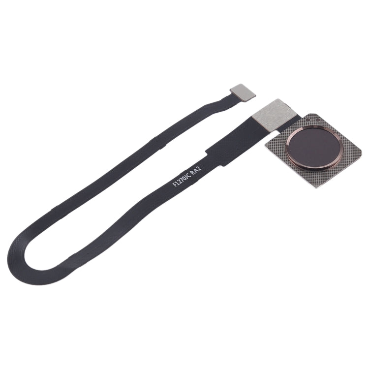 Home Button / Fingerprint Sensor Button for Huawei Mate 10 Pro(Mocha Gold)