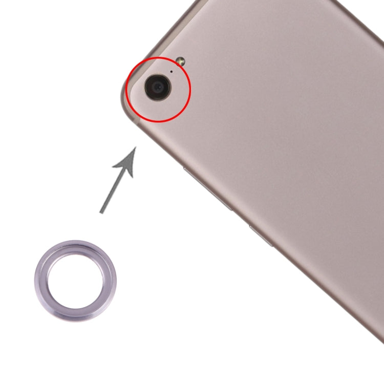 For Vivo X9 Camera Lens Cover (Silver)