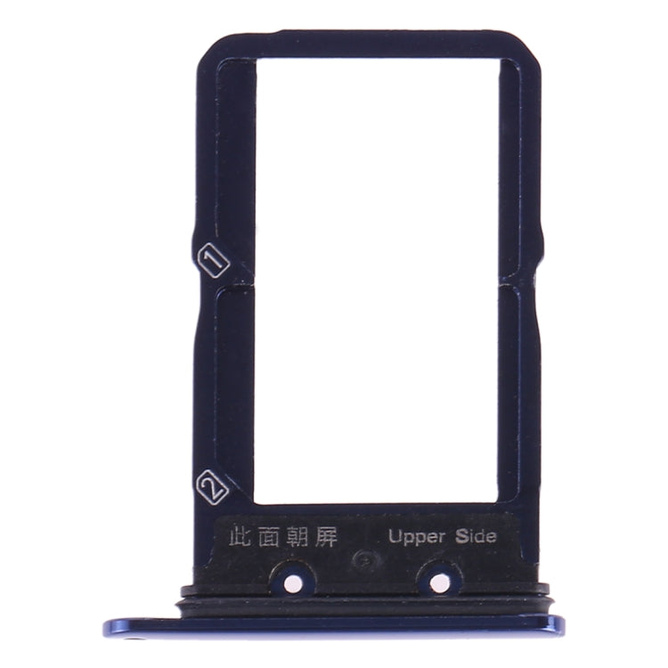 For Vivo X27 SIM Card Tray + SIM Card Tray (Blue)