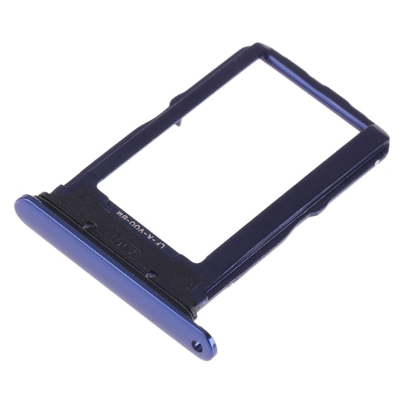 For Vivo X27 SIM Card Tray + SIM Card Tray (Blue)