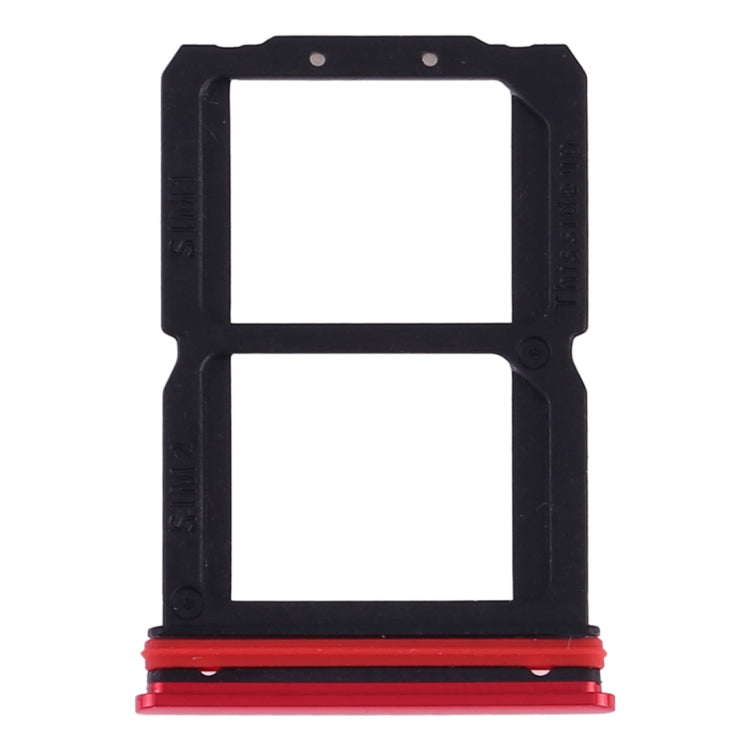 For OnePlus 7 SIM Card Tray + SIM Card Tray (Red)