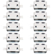 10 PCS Charging Port Connector for Motorola Moto ME525 - Others by PMC TechLife | Online Shopping South Africa | PMC TechLife | Buy Now Pay Later Mobicred