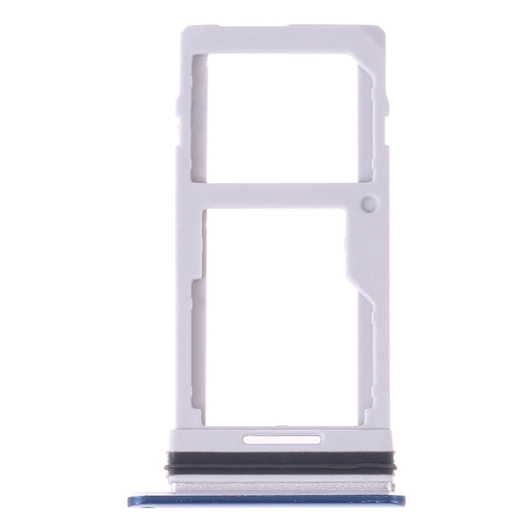 SIM Card Tray + SIM Card Tray / Micro SD Card Tray for LG G7 ThinQ G710 G710EM G710PM G710VMP G710ULM (Blue)