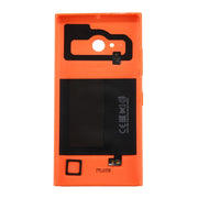 Solid Color NFC Battery Back Cover for Nokia Lumia 735 (Orange)