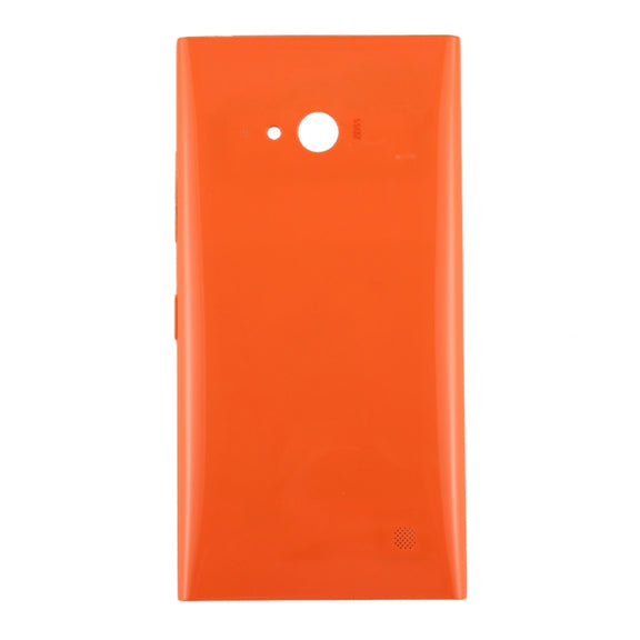 Solid Color NFC Battery Back Cover for Nokia Lumia 735 (Orange)