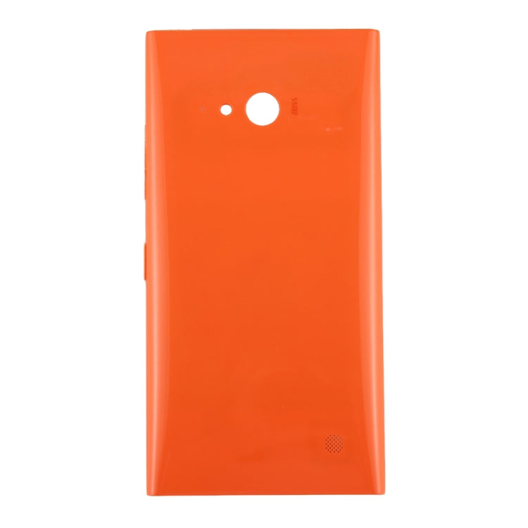 Solid Color NFC Battery Back Cover for Nokia Lumia 735 (Orange)