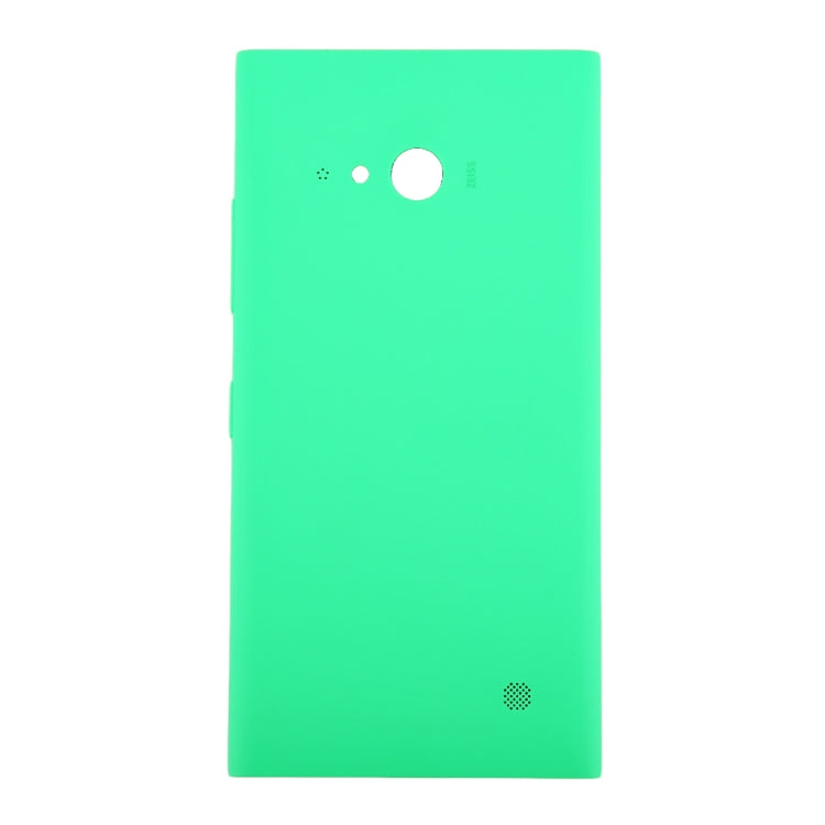 for Nokia Lumia 735 Solid Color NFC Battery Back Cover(Green)