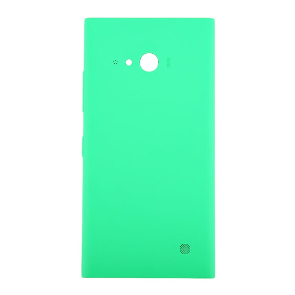 for Nokia Lumia 735 Solid Color NFC Battery Back Cover(Green)