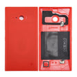for Nokia Lumia 735 Solid Color NFC Battery Back Cover(Red) - Back Cover by PMC TechLife | Online Shopping South Africa | PMC TechLife | Buy Now Pay Later Mobicred