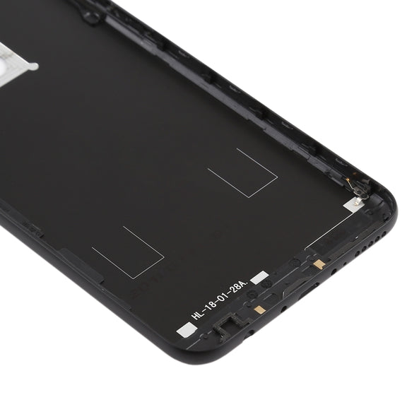 Back Cover with Side Keys for Huawei Honor Play 7C(Black)