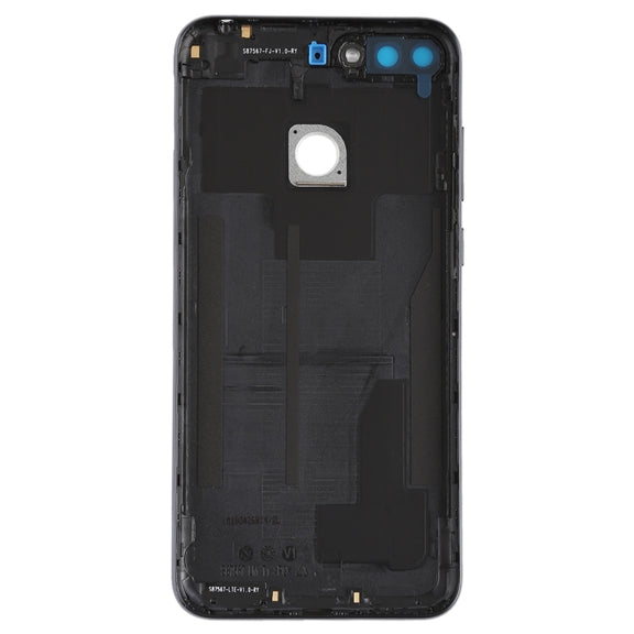 Back Cover with Side Keys & Camera Lens for Huawei Honor Play 7A(Black)