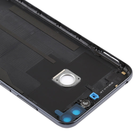 Back Cover with Side Keys & Camera Lens for Huawei Honor Play 7A(Black)
