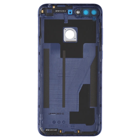 Back Cover with Side Keys & Camera Lens for Huawei Honor Play 7A(Blue)