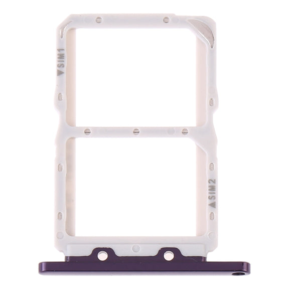 SIM Card Tray + SIM Card Tray for Huawei Honor 20 Pro(Purple)
