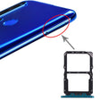 SIM Card Tray + NM Card Tray for Huawei Nova 5 (Green) - free shipping - PMC TechLife - Order now!