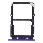 SIM Card Tray + NM Card Tray for Huawei Nova 5(Purple)