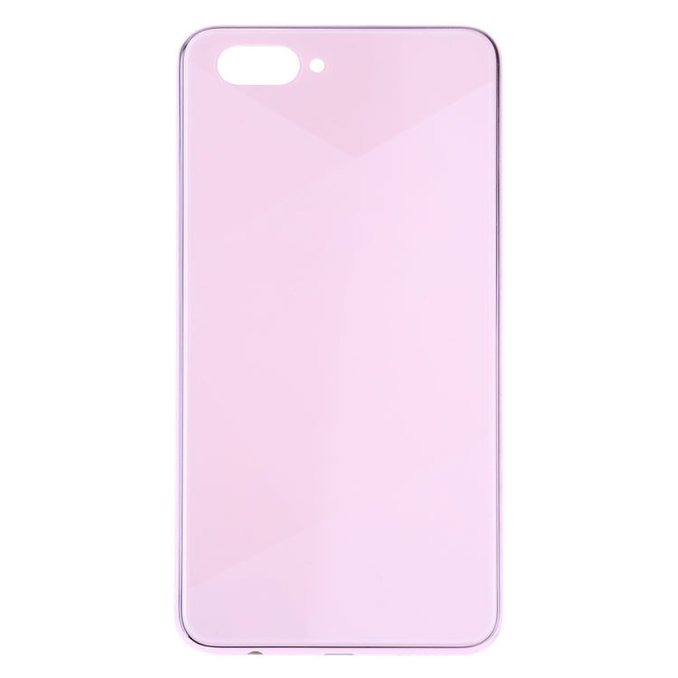 For OPPO A5 / A3s Back Cover with Frame (Pink)