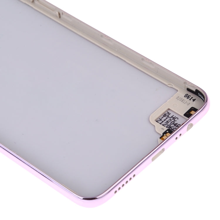 For OPPO A5 / A3s Back Cover with Frame (Pink)