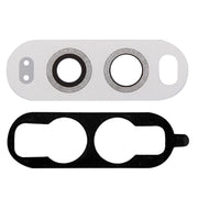 10 PCS Back Camera Lens with Adhesive for LG V20(White)