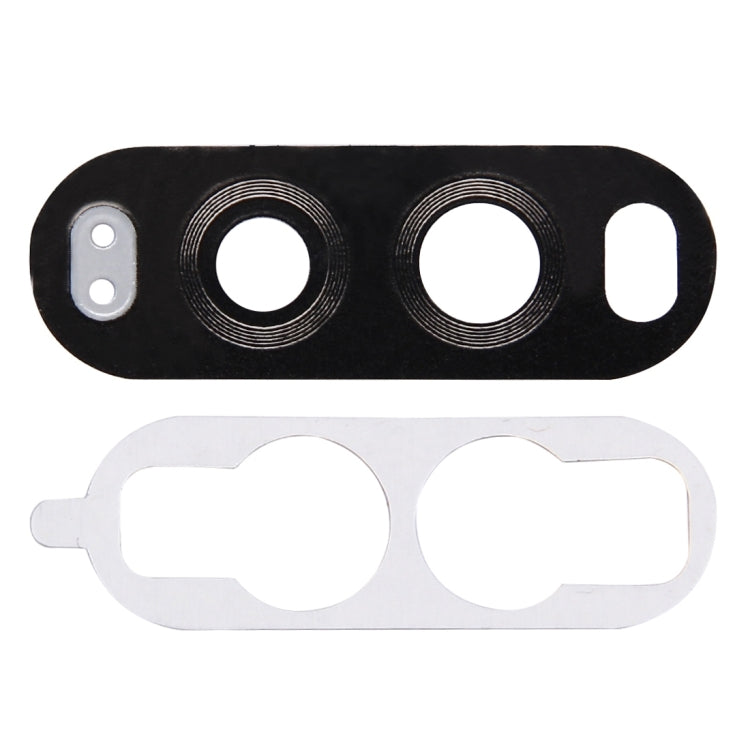 10 PCS Back Camera Lens with Adhesive for LG V20(White)