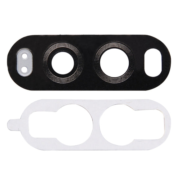 10 PCS Back Camera Lens with Adhesive for LG V20(White)